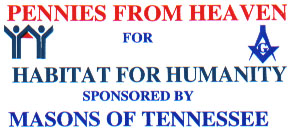 Tennessee Masons support Habitat for Humanity