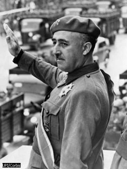 Francisco Franco, Spanish Dictator who imprisoned Masons