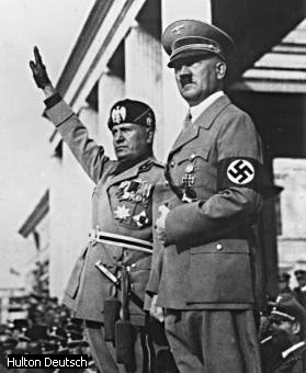 Mussolini & Hitler - Both hated the Masons!